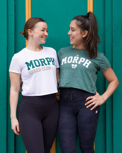 Morph Shred Club Crop T-shirt