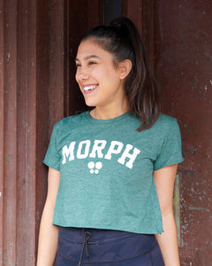 Morph University Crop T-shirt